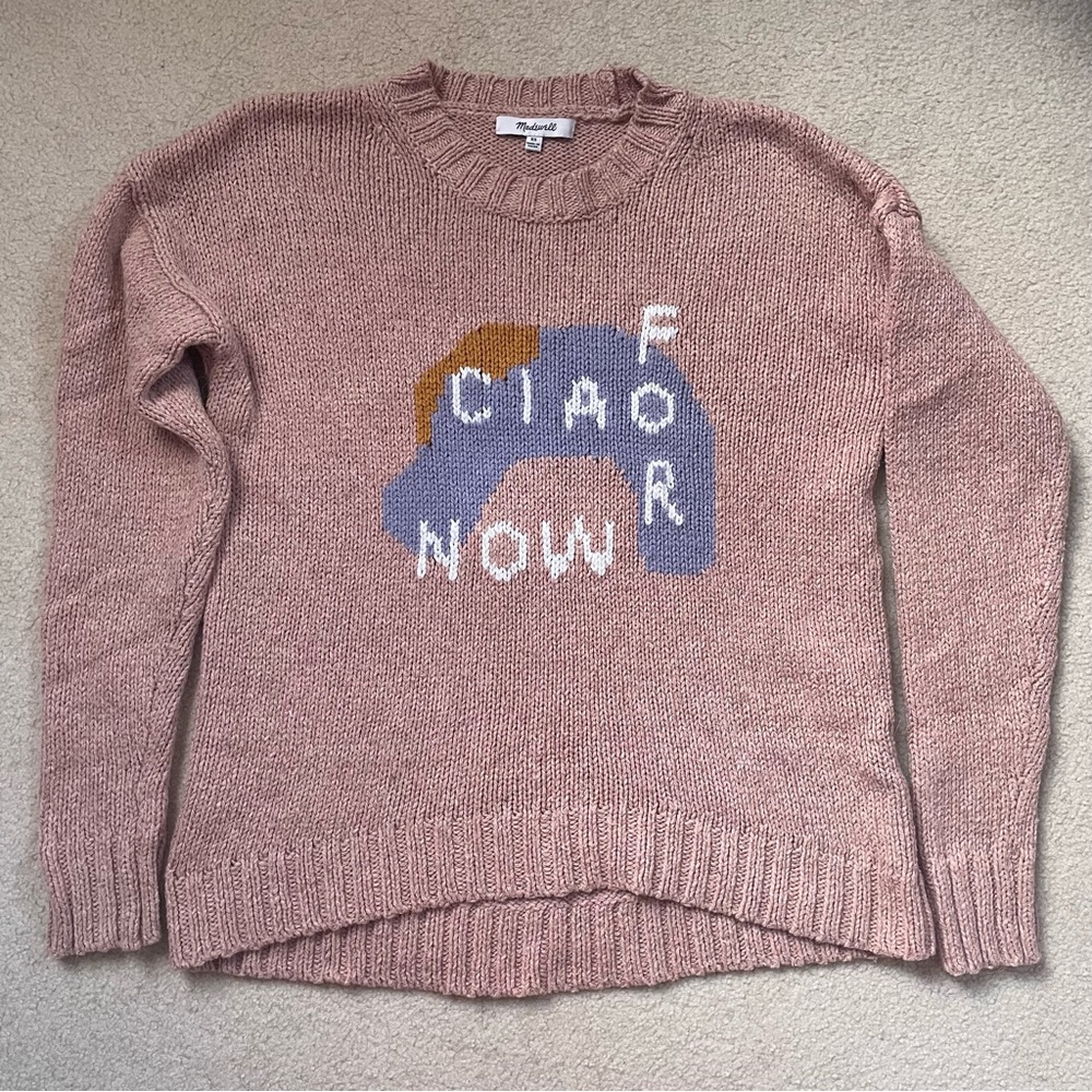 madewell ciao for now sweater